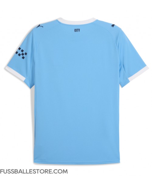 Günstige Manchester City Heimtrikot 2025-26 Kurzarm Günstige Manchester City Heimtrikot 2025-26 Kurzarm